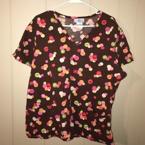 🧡5 for $20🧡 Polka Dot Scrub Top